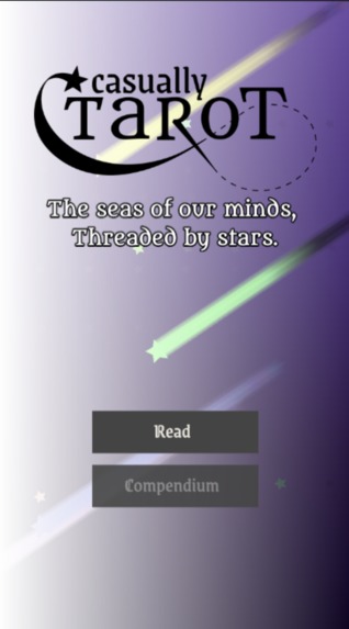 Casually Tarot – screenshot 2