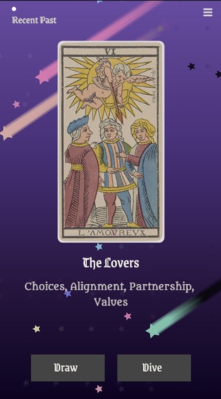 Casually Tarot – screenshot 5