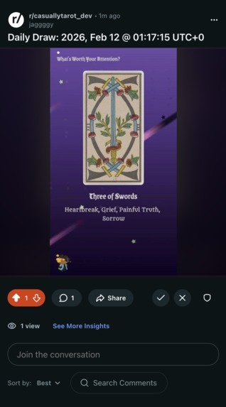 Casually Tarot – screenshot 7