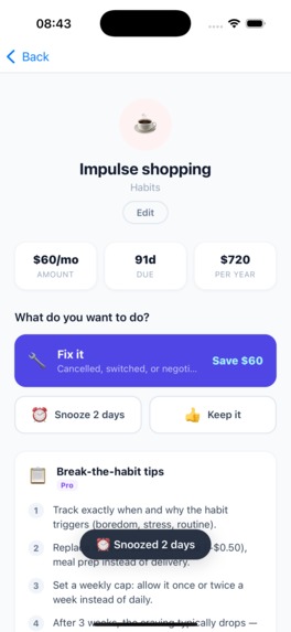 Money Leak Radar – screenshot 20