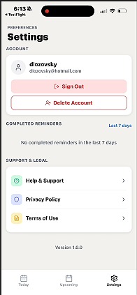 Cross-Platform Reminder – screenshot 4