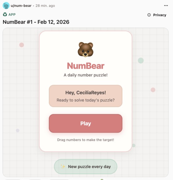 NumBear – screenshot 1