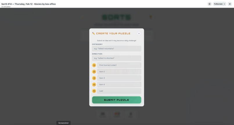 SORT5 – screenshot 14