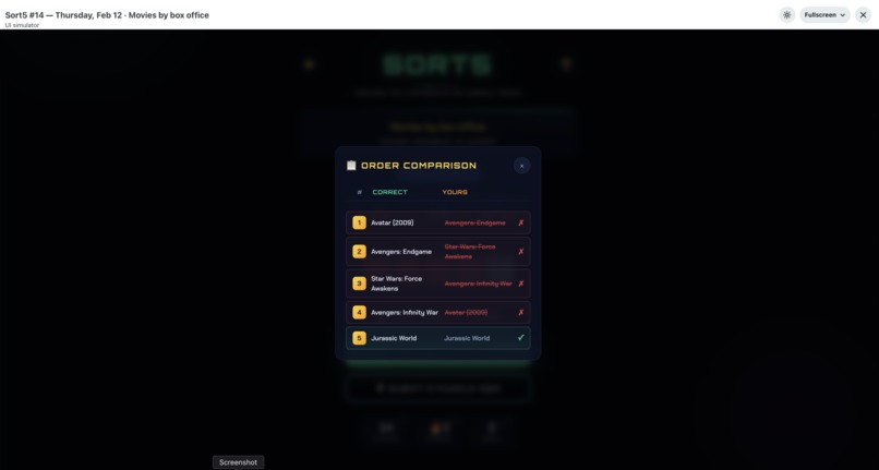 SORT5 – screenshot 12