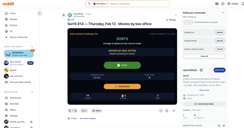SORT5 – screenshot 6