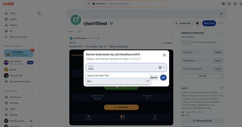 SORT5 – screenshot 5
