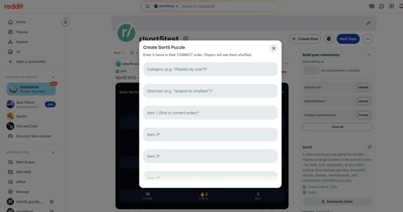 SORT5 – screenshot 4