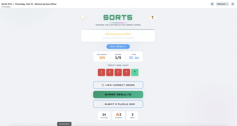 SORT5 – screenshot 15
