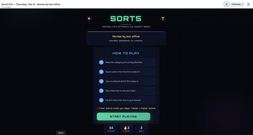 SORT5 – screenshot 7