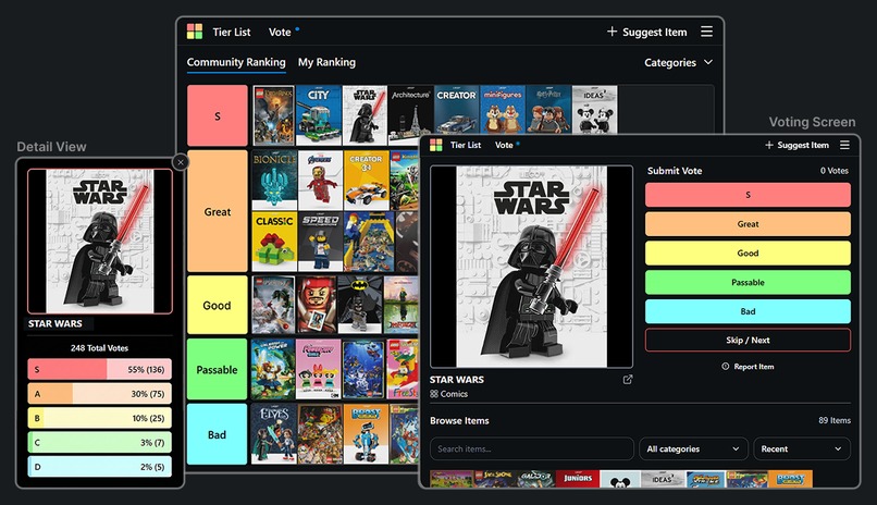 Community Tier List – screenshot 1