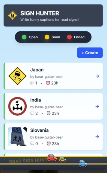 Road Sign Hunter – screenshot 1