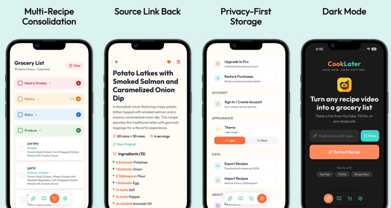 CookLater – screenshot 2
