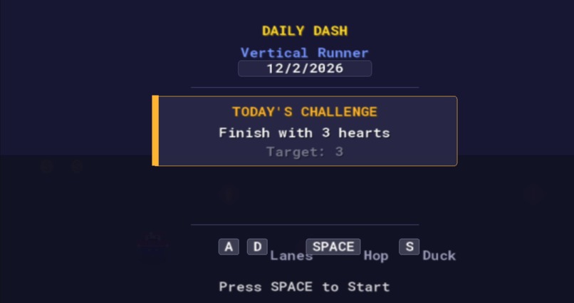 Daily Dash Game – screenshot 1