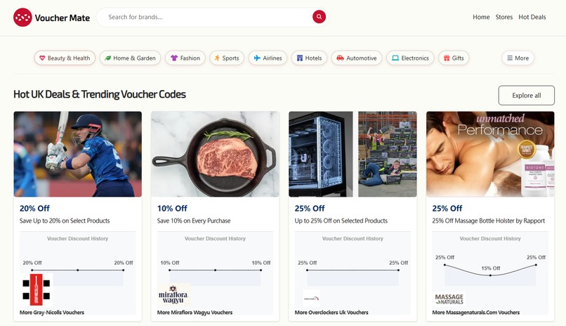 Unlock instant savings at your favorite UK online stores. – screenshot 1