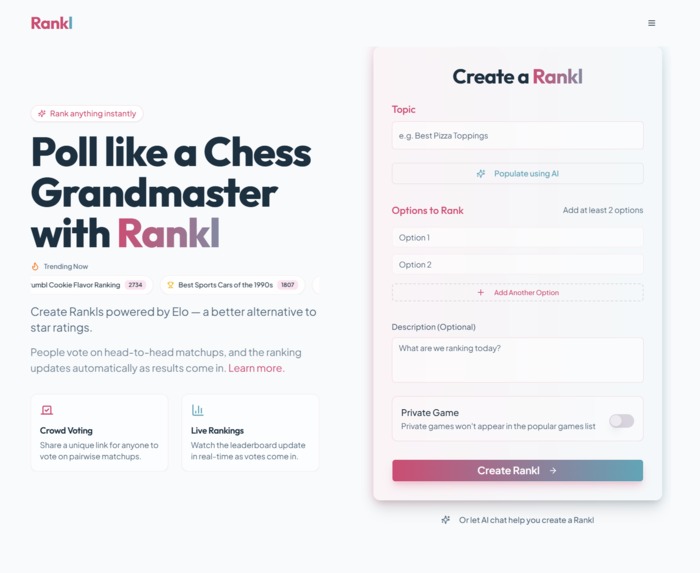 Rankl – screenshot 1