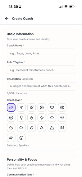 Mentoré – screenshot 2