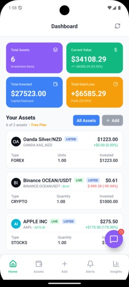 InvestAI – screenshot 1