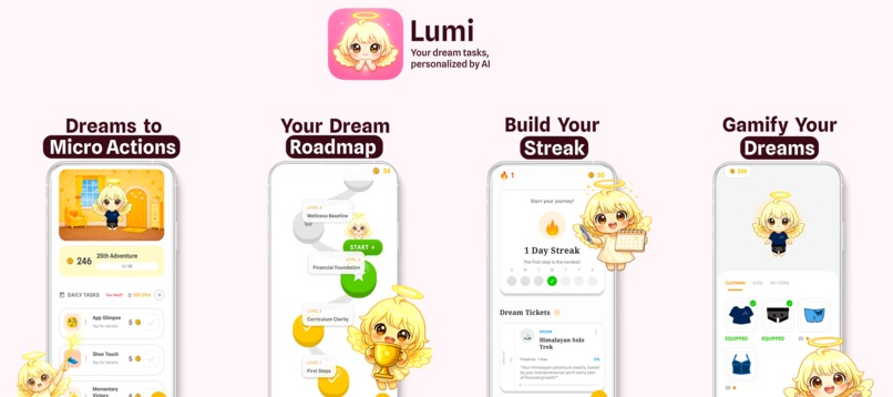 Lumi: AI Dream Achiever – screenshot 1