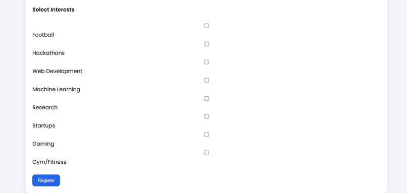 Campus Connect – screenshot 1