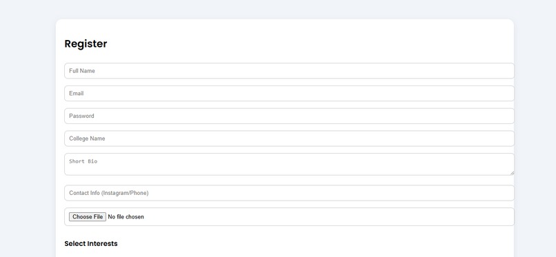 Campus Connect – screenshot 2
