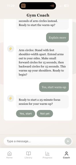 Day One Coach – screenshot 6