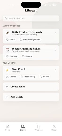 Day One Coach – screenshot 2