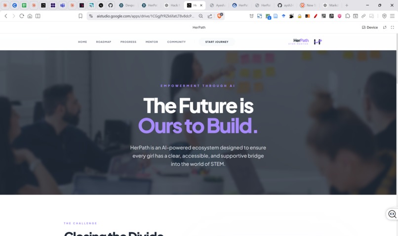 HerPath: Your AI-Powered STEM Mentor – screenshot 8