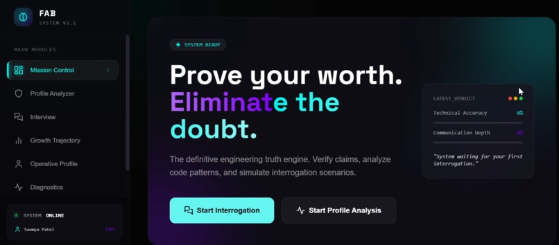 FAB – screenshot 2