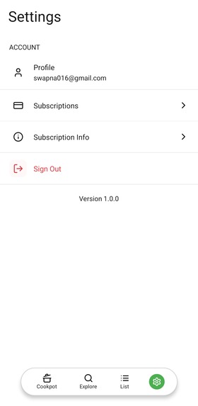 Cooklist – screenshot 13