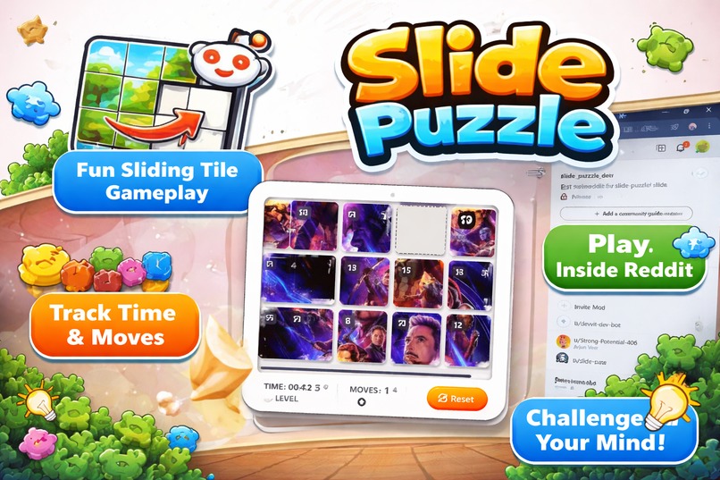 Slide Puzzle – screenshot 1