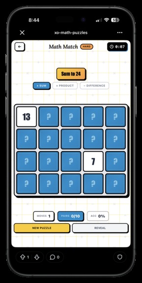 XO Math Puzzles – screenshot 4