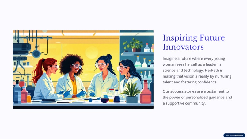 HerPath: Your AI-Powered STEM Mentor – screenshot 12