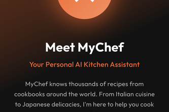 MyChef - AI Cooking Assistant