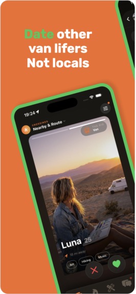Waypoint: Nomad Dating App – screenshot 2