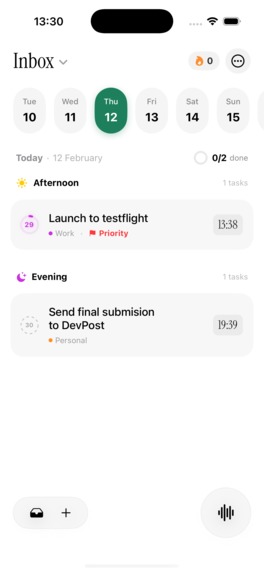 Orvi App – screenshot 1