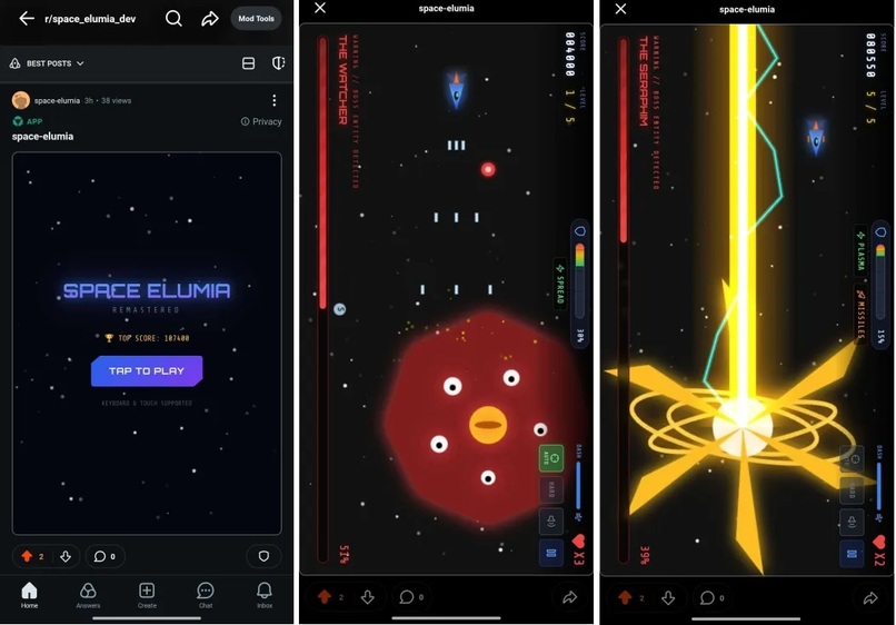 Space Elumia – screenshot 2