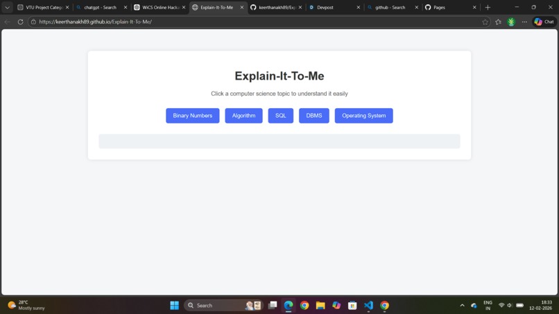 Explain-It-To-Me – screenshot 1