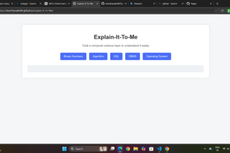Explain-It-To-Me
