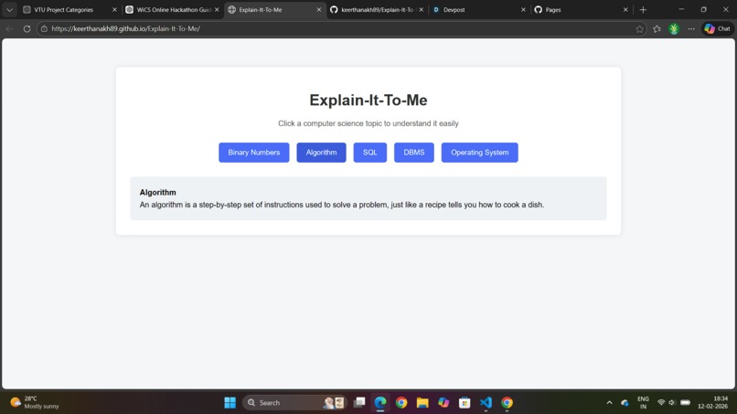 Explain-It-To-Me – screenshot 2