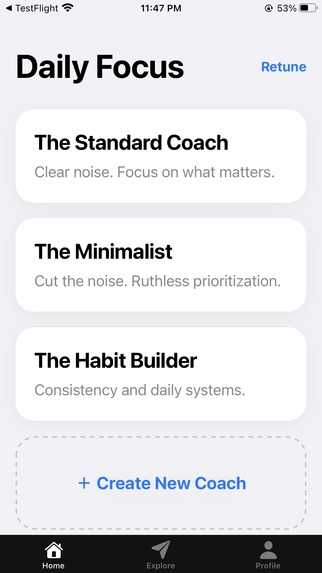 Focus AI Coach – screenshot 4