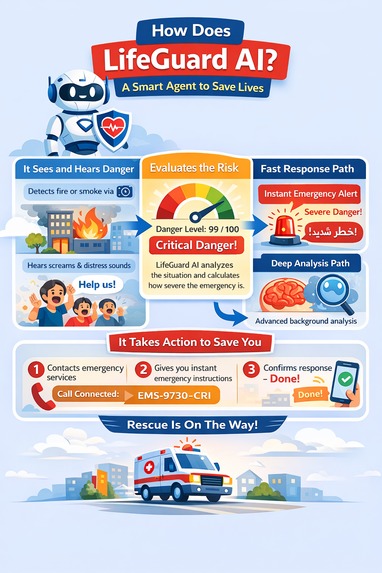 LifeGuard AI: Real-Time Emergency Response – screenshot 1