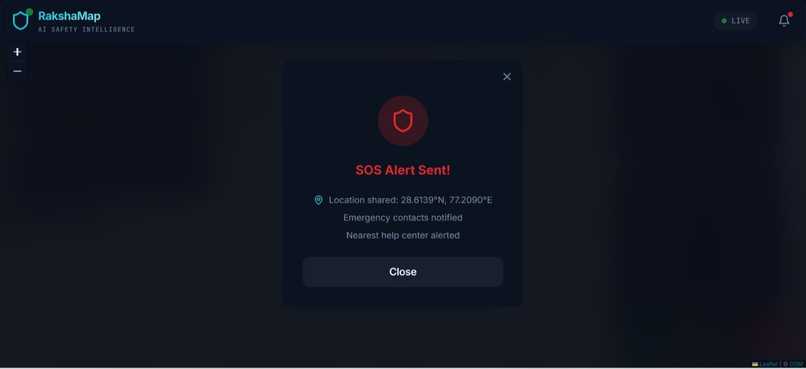 RakshaMap: AI-Powered Women-Centric Safety Mapper – screenshot 14