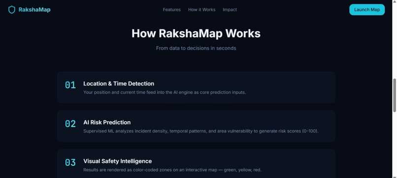 RakshaMap: AI-Powered Women-Centric Safety Mapper – screenshot 6