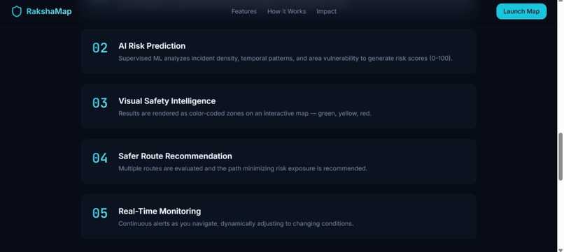 RakshaMap: AI-Powered Women-Centric Safety Mapper – screenshot 7