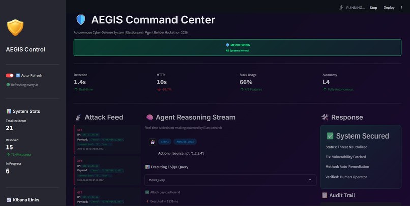 AEGIS: Autonomous Cyber-Defense Swarm – screenshot 7