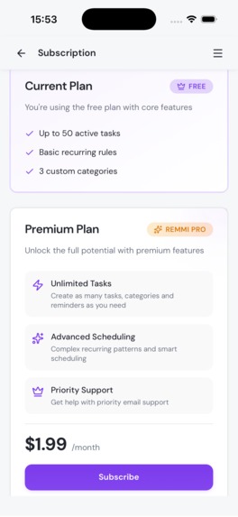 Remmi - smart task & reminders – screenshot 8