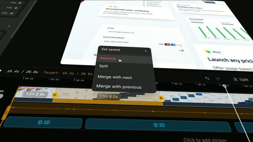 Screentell - A screen recorder and video editor for demos – screenshot 3