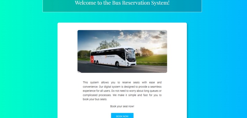 Bus Reservation System – screenshot 6