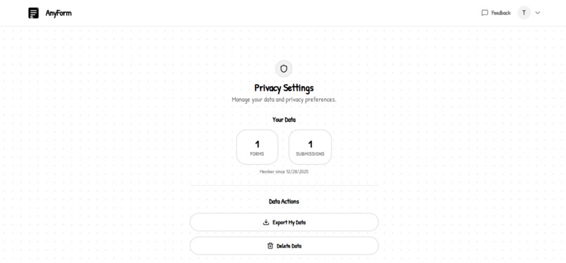 anyform(AI form builder) – screenshot 6