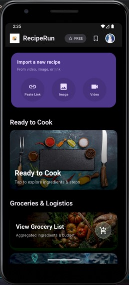 RecipeRun – screenshot 3